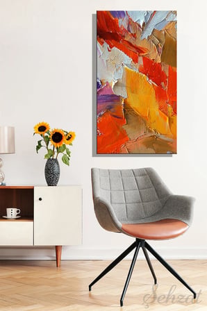 Şehzat Kanvas Tablo 20 x 30 cm Çok Renkli