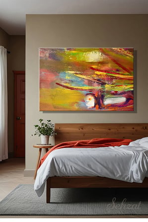 Şehzat Kanvas Tablo 20 x 30 cm Çok Renkli