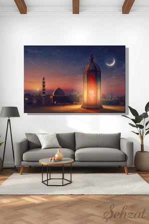 Şehzat Kanvas Tablo Fener Ramazan 20 x 30 cm