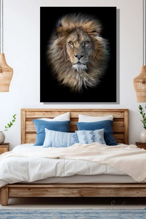 Şehzat Aslan Kanvas Tablo 20x30 cm Dikey Dekoratif Duvar Panosu