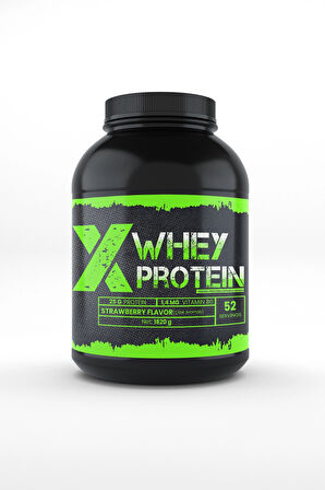 Xprotein Whey Protein Tozu 1820 Gr Çilek Aromalı
