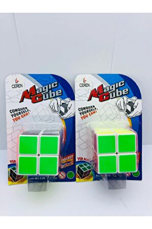 2 Adet Zeka Küpü, Rubik Küp, Sabır Küpü 2 X 2 X 2