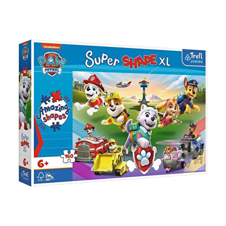 NessiWord PUZZLE-50021 Paw Patrol 160 Parça XL