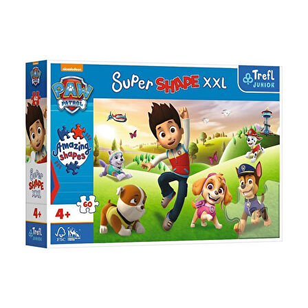 Nessiworld   PUZZLE-50009 Paw Patrol XXL 60 Parça Puzzle