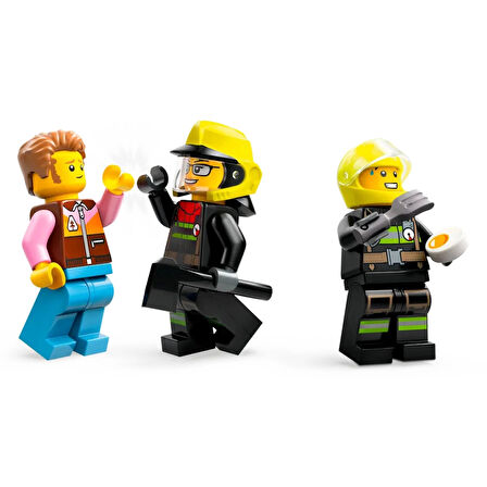 NessiWorld LEGO 4x4 Kurtarma Botlu İtfaiye Kamyonu