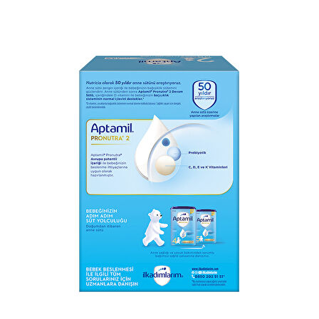 Aptamil Devam Sütü Maması No2 6-9 Ay 1200 Gr