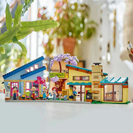 NessiWorld LEGO Friends Olly ve Paisley'nin Aile Evleri 42620