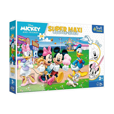 Nessi World PUZZLE-41005 Super Maxi Disney 24 Parça Çocuk Puzzle