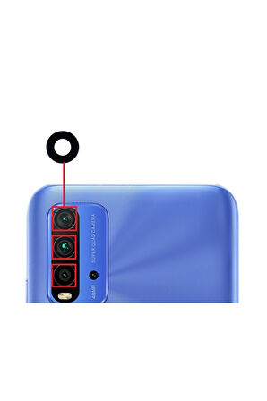 Xiaomi Redmi 9T Uyumlu Kamera Lensi Camı M2010J19SG M2010J19SY