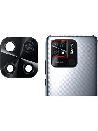 Xiaomi Redmi 10C Uyumlu Kamera Lensi Camı 220333QAG 220333QBI 220333QNY 220333QL