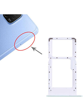 Huawei Nova Y61 Sım + Sım / Mikro Sd Kart Tepsisi Için
