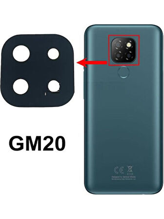 General Mobile GM20 Ile Uyumlu Kamera Camı
