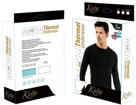 Kota Thermal Body Üst İçlik Aktif Giyim Temel Katman Vücut Sıcaklığı