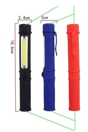 Single Sword Pilli El Feneri Kalem Tipi Seyahat Işığı Çok Amaçlı Tamirat Aleti