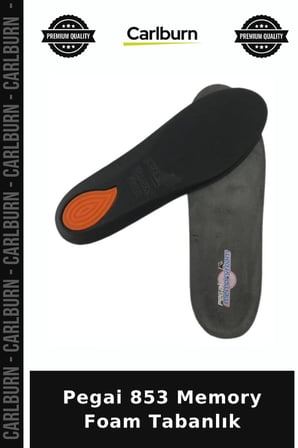 Pegai 853 Memory Foam Tabanlık Hareket Desteği Ayakkabı Tabanı Rahat Taban