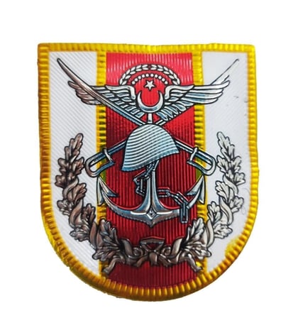 Single Sword Plastik Mont Brövesi Taktik Aksesuar Üniforma Süsü Tekstil Arması