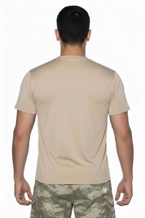 Single Sword Kısa Kol Microfiber T-Shirt Fanila Yürüyüş Giysisi Erkek İçlik Sporcu Fanilası