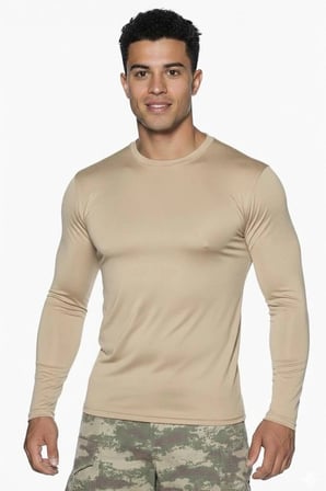 Single Sword Uzun Kol Microfiber T-Shirt - Tişört Kombin Parçası Askeri Giyim Kışlık Üst