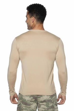 Single Sword Uzun Kol Microfiber T-Shirt - Tişört Kombin Parçası Askeri Giyim Kışlık Üst