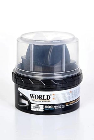 Özel Seri World Büyük Boy Bot Boyası Parlatıcı Deri Onarıcı Ayakkabı Bakım Ürünü
