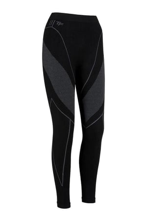 Thermoform Extreme PP Kadın Termal Seamless Alt İçlik SİYAH Dikişsiz Giyim Vücudu Sarar Kuru Tutar