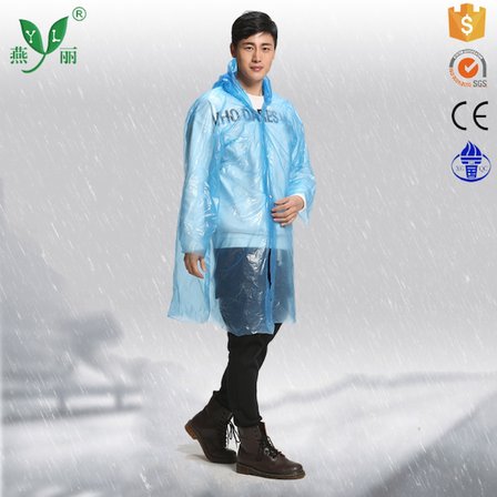 Şeffaf İnce Yağmurluk