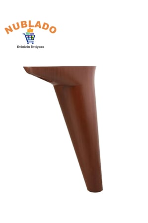 Aspen Lüks Mobilya Kanepe Koltuk Tv Ünitesi Konsol Yükseltici Ayağı Ayakları 18 Cm Ahşap Desenli.