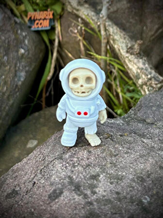 Astronot İskelet Oyuncak - Uzayın Gizemli Kaşifi!👨‍🚀💀🚀3D Hareketli Organik Model - Orta Boy