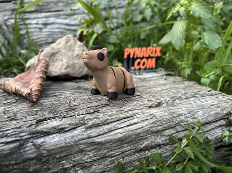 At Oyuncak - Bozkırların Zarif Koşucusu!🐎 🏞️3D Hareketli Organik Model -Orta Boy