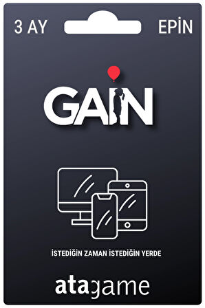 GAİN 3 Aylık Abonelik
