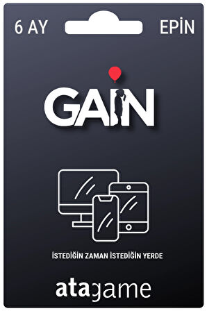 GAİN 6 Aylık Abonelik