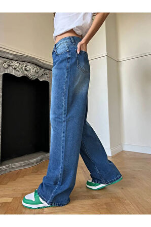 Y2K RECYCLED BAGGY JEAN PANTOLON