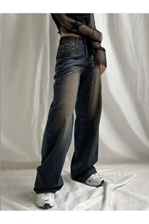 Y2K RECYCLED BAGGY JEAN PANTOLON