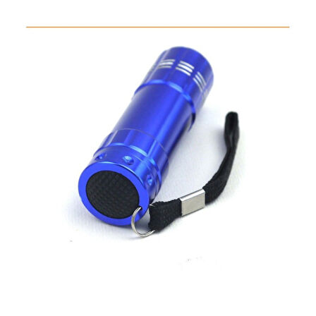 9 LEDLİ PİLLİ EL FENERİ