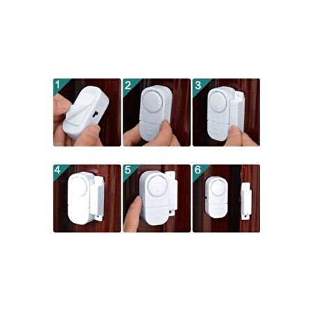 Kapı Pencere Alarmı Yüksek Uyarı Sesli