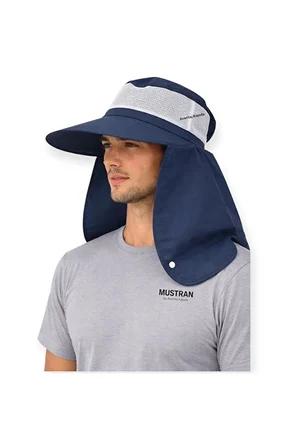 UV Korumalı Geniş Siperli Enseli Güneş Şapkası Fileli Outdoor Balıkçı Kamp Bahçe Unisex