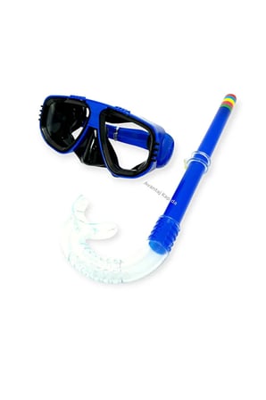 Çocuk Maske Şnorkel Dalış Seti Orta Boy 5-8 Yaş Ayarlanabilir Deniz Havuz