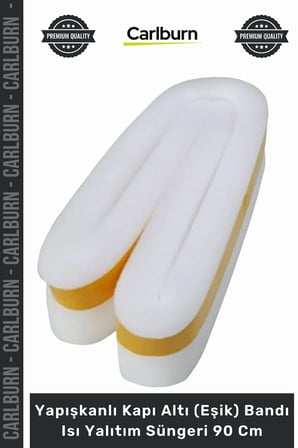 #IsıYalıtım Rüzgar Toz Sızdırmazlık Yapışkanlı Kapı Altı Eşik Bandı Isı Yalıtım Süngeri 90 Cm