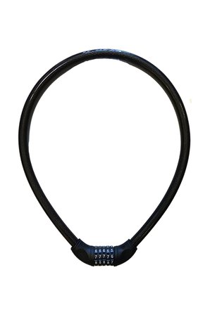 #Kilit Güvenlikli Zırhlı Çelik Halatlı YM747 120cm 20mm 5 Şifreli Siyah Motorsiklet Kilidi