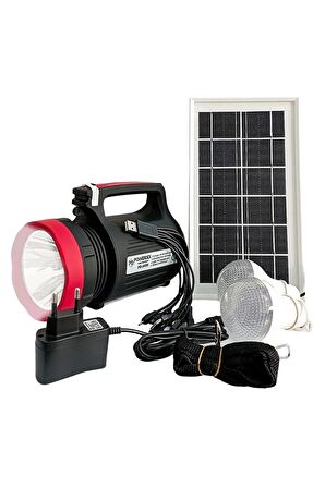 Powermaster Yajıa Yj-1902t 5 W 22 Smd Led 2 Ampullü Solar Işıldak