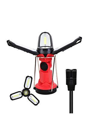 ShopZum MX-8801 3XCOB LED+ 3W LED ÇOK FONKSİYONLU ÇALIŞMA - KAMP LAMBASI