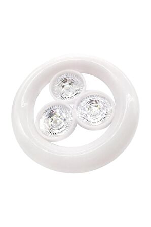 KK-901 E27 DUY 36 WATT BEYAZ 3LÜ UFO LED LAMBA (4324)