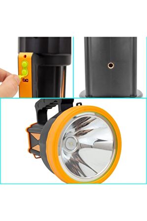 Shopzum Xj-2 Şarjlı Ledli 3 Kademeli El Feneri