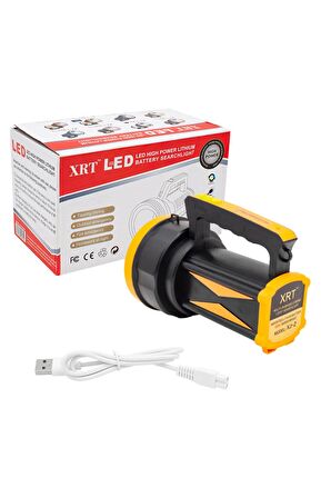 Powermaster Xj-2 Şarjlı Ledli 3 Kademeli El Feneri (Lisinya)