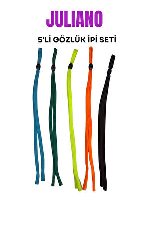 Ayarlanabilir 5li Gözlük İpi Seti