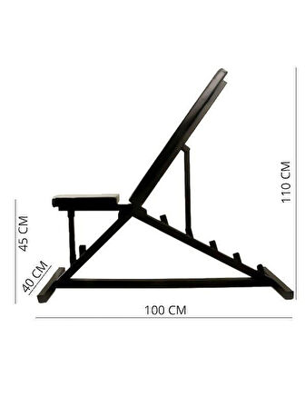 Ayarlanabilir Bench Sehpası Ağırlık Sehpası, Mekik Sehpası, Fitness Egzersiz Sehpası, Bench Press