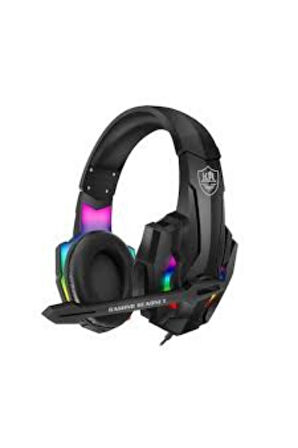 PolyGold PG-6972 Gaming Mikrofonlu Oyuncu Kulaklığı Rgb Çift Jack