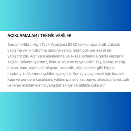 Korniş Yapıştırma Silikonu