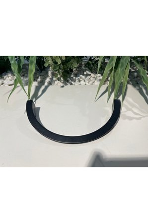 Aypare Metal Kulp 160mm Mat Siyah Dolap Kapak Tv Ünite Modern Çekmece Mobilya Komodin Konsol