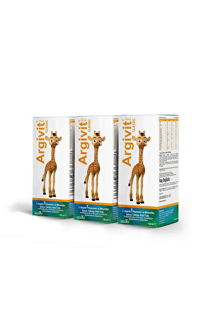Argivit Classic 150 ml Şurup 3 Adet